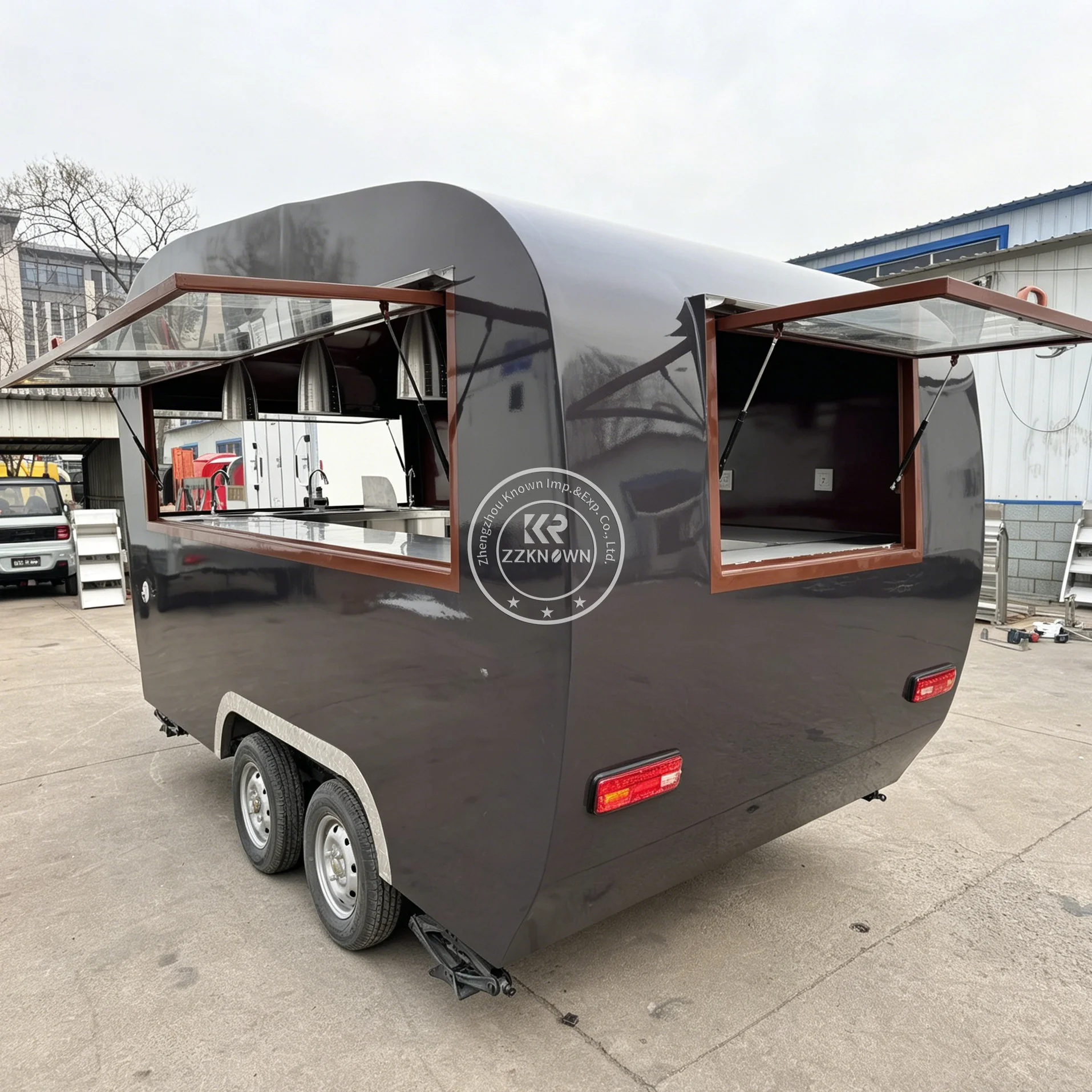 Street Stainless Steel Mobile - огляд і ціна Mobile Coffee Van Equipment