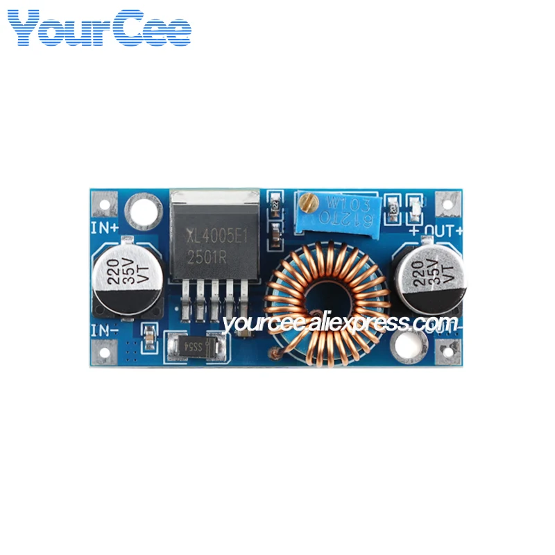 XL4005 DC-DC Step Down Buck Power Supply Module Adjustable 5A LED Lithium Charger Original XL4005E1 24V 12V 9V 5V