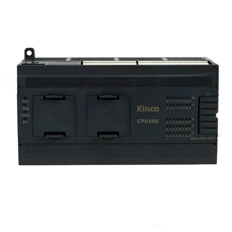 

Original Kinco K6 Series PLC K608-40AT K608-40DT 24DI 16DO Programming controller with 2*RS485 Ethernet port