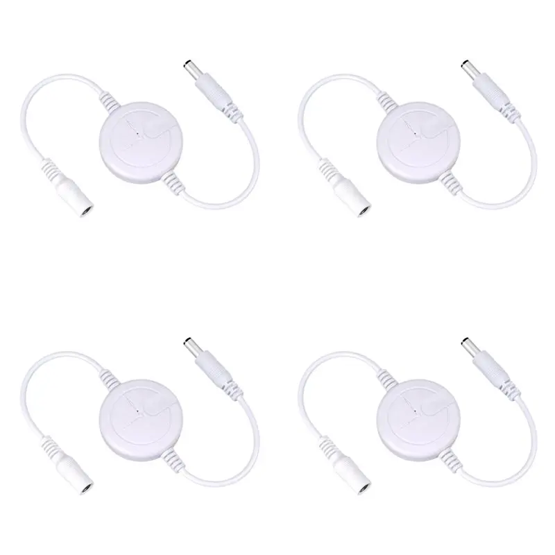 4X DC5V-15V Router Reset Rebooter 72 Hours Automatic Restart Cable For Wifi Bridge/Cat/Router/Repeater Rebooter White-ABIU