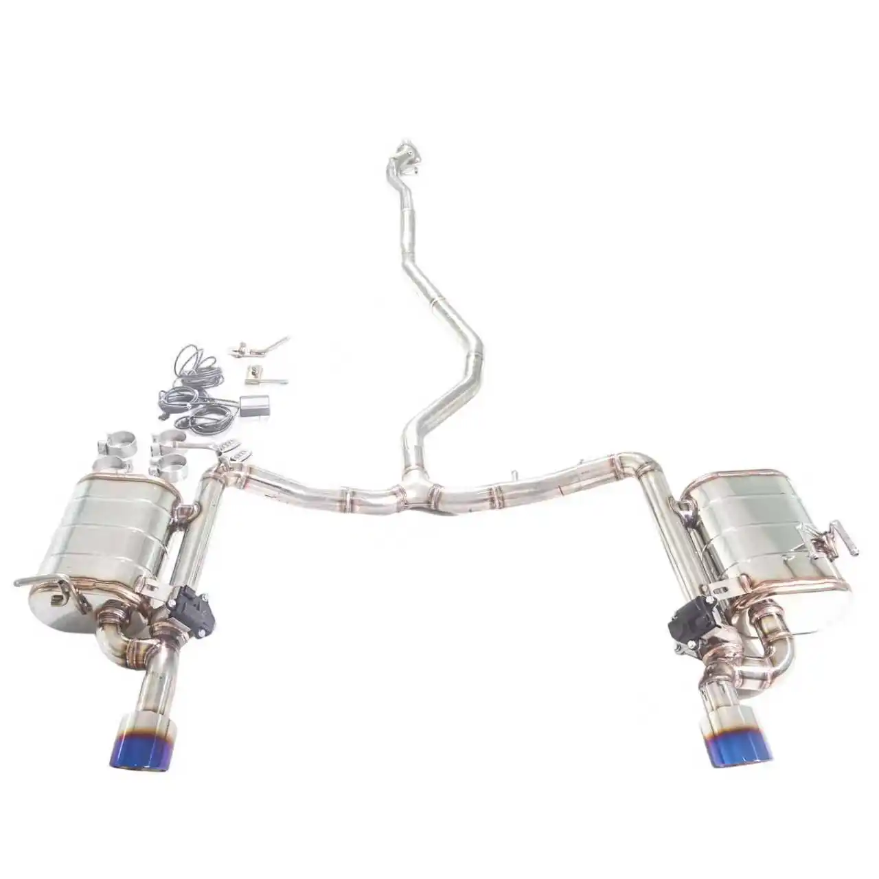 

GFC exhaust/for 17 year Honda Civic 1.0T Catback stainless steel performance valve exhaust dual outlet