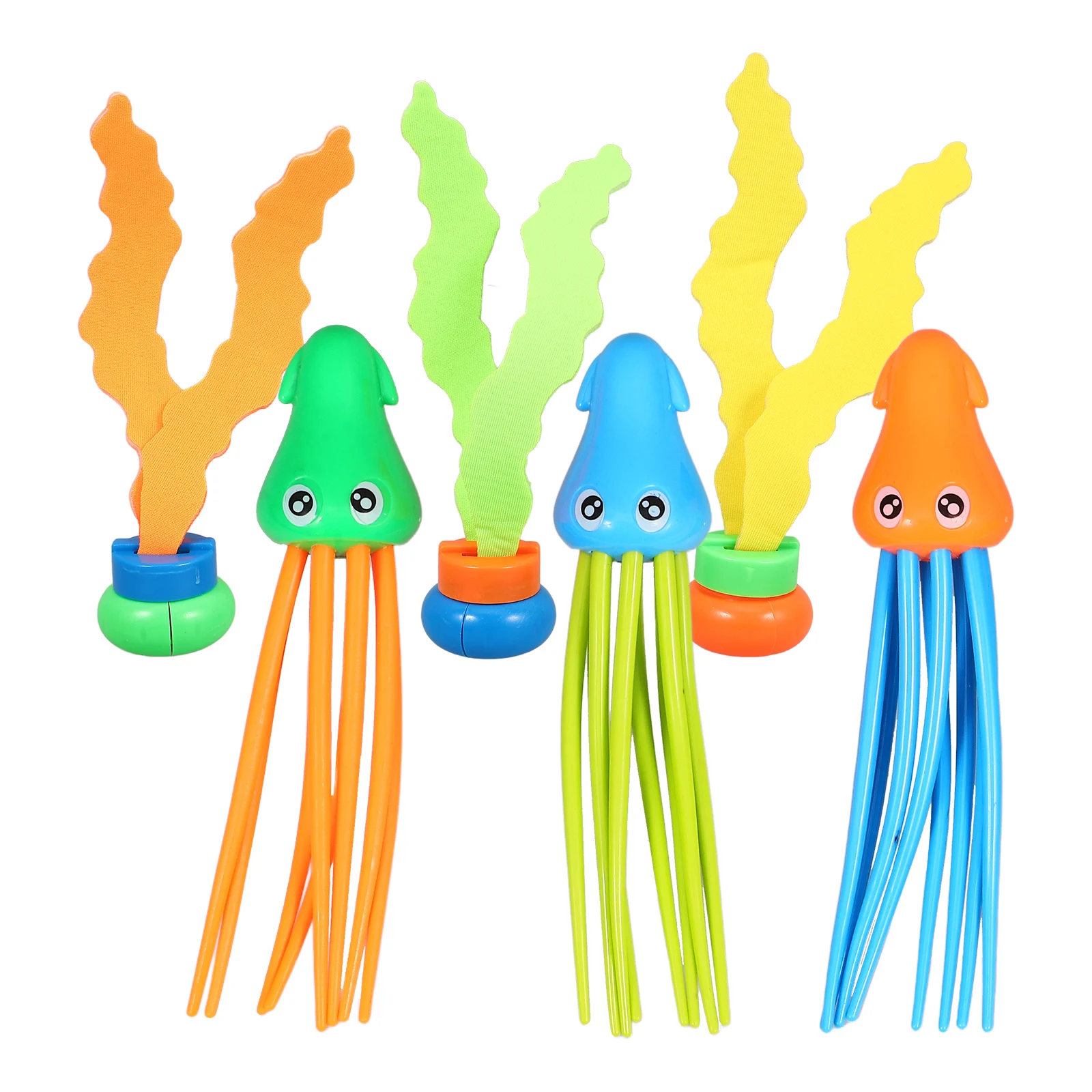 6pcs Summer Toys Seaweed Diving Toy Water Games Pool Games Child Underwater Diving Seaweed Toy Sports Parent-Child Gifts for