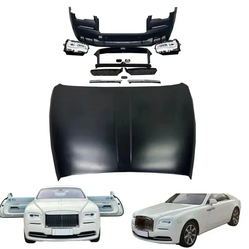 

For Wraith Old to New - 1:1 PP+Aluminum Alloy Hood (Steel Mold)