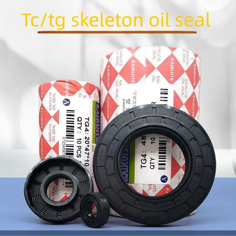 Oil Seal TG4/TC/FB with External Thread - Double/Triple Lip Water Seal - Shaft Seal with O-Ring Combined Gasket