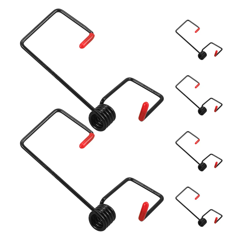 

6pcs Windshield Arm Spring Black Wiper Assist Springs For Enhanced Pressure Performance Rain Snow Wiper Blade Support