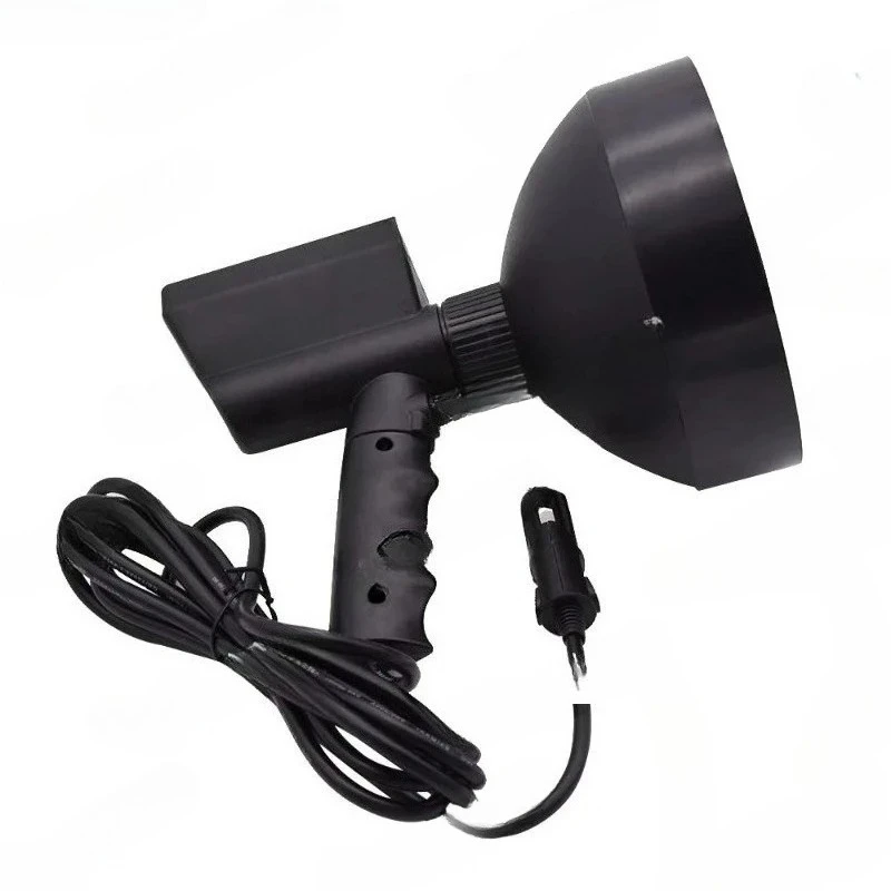 12-24V 100W 7-inch HID handheld searchlight outdoor spotlight 7-inch portable night fishing light