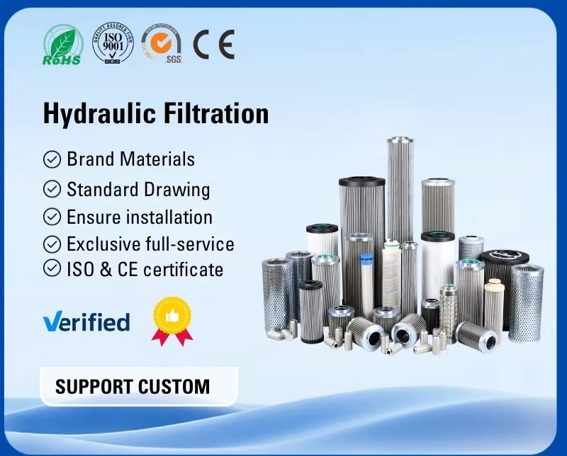 1.1801.P10-AE0-0-N HQFILTRATION عنصر فلتر هيدروليكي مقاوم لدرجات الحرارة العالية