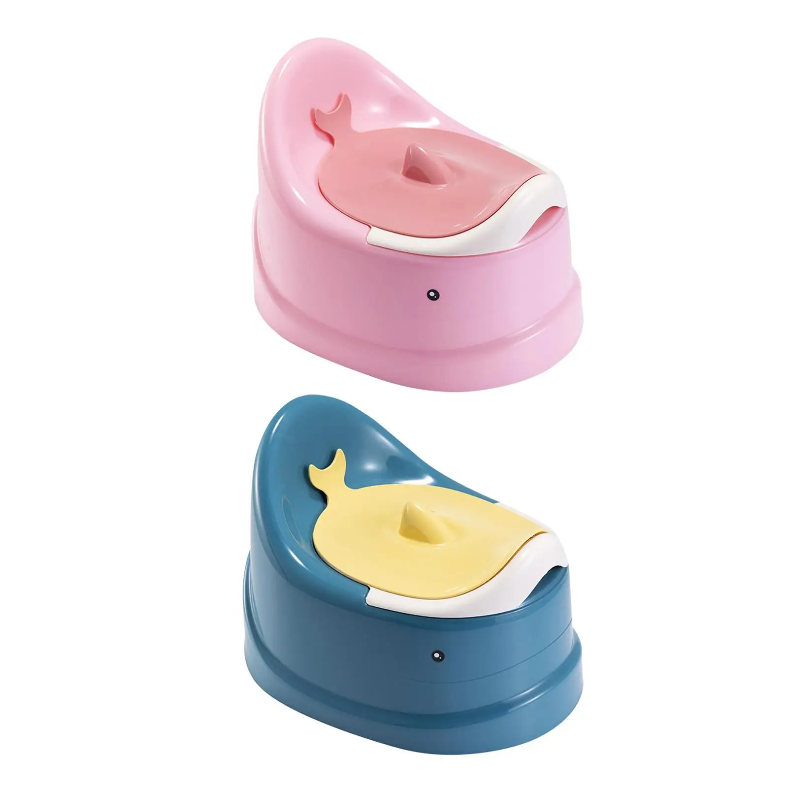 Orinal de entrenamiento para ir al baño, fácil de limpiar, antideslizante, portátil, interior, Adorable para niños pequeños, niñas, niños, orinal para bebé, asiento para orinal para niños