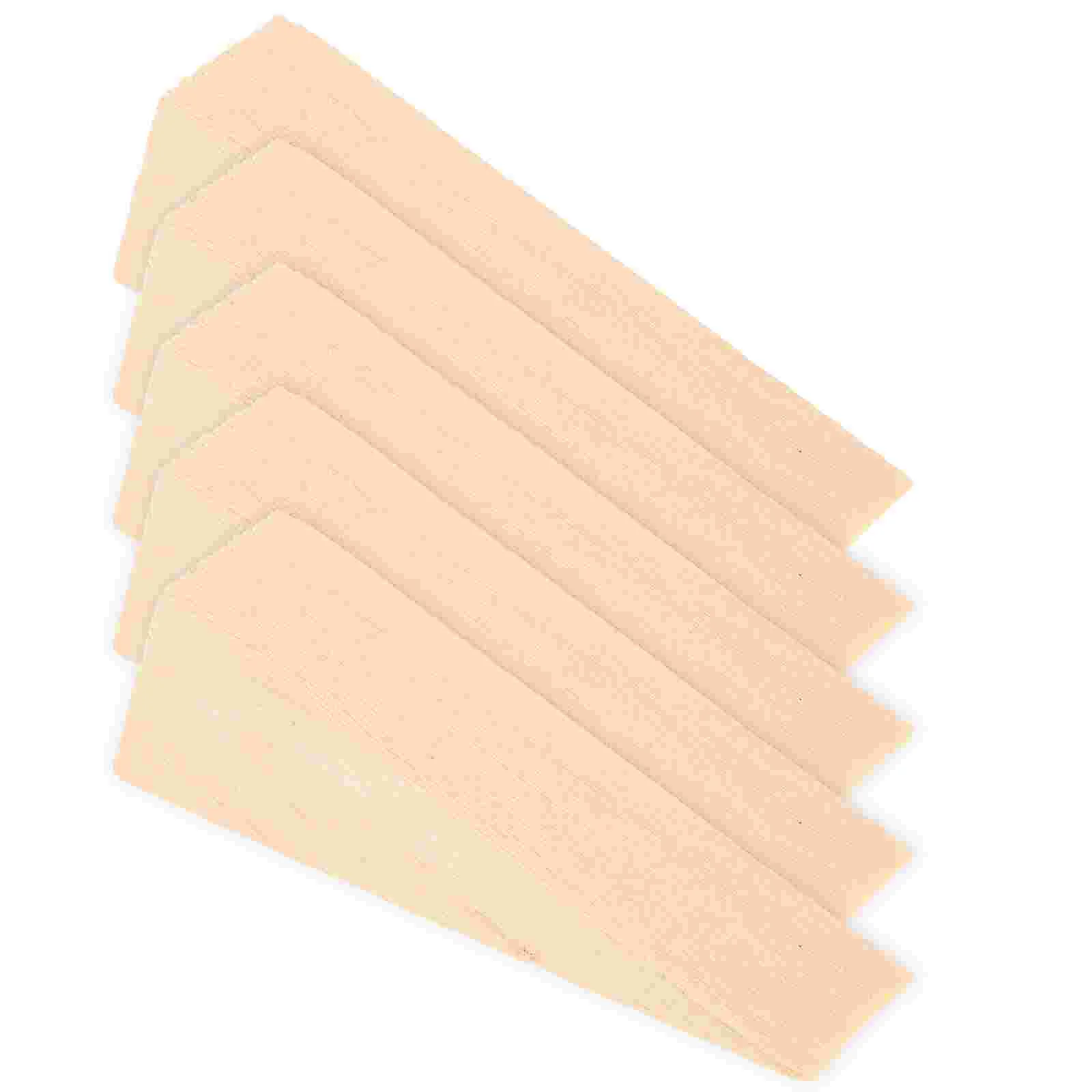 5 Pcs Table Leg Levelers Toilet Door Shims Wood Spacers Wooden Furniture for Uneven Floors Tool