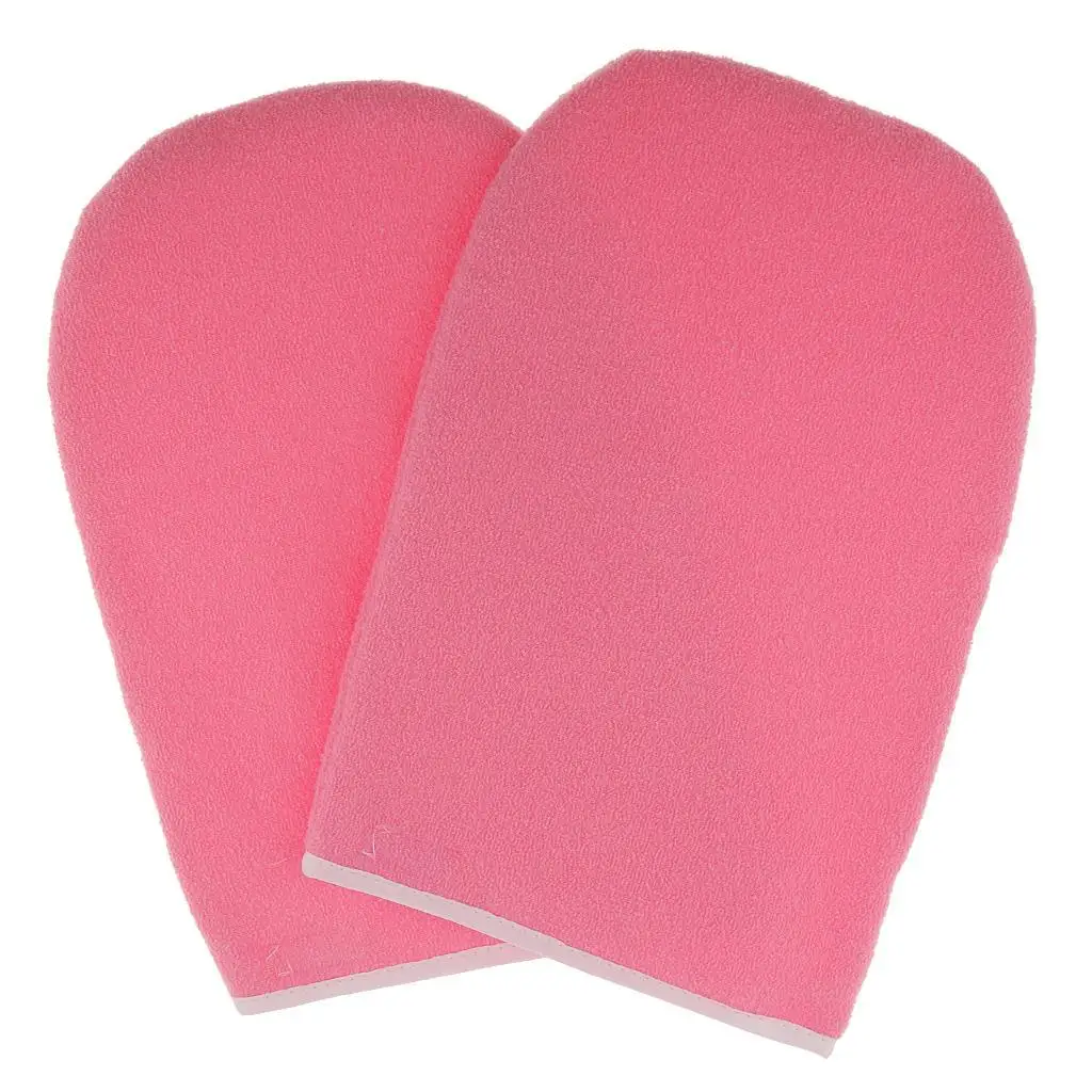 Cotton Spa Hand Gloves Paraffin Mitt Paraffin Wax Hand Mask Moisturizing Cloth Mitts for Dry Cracked Hands Relief