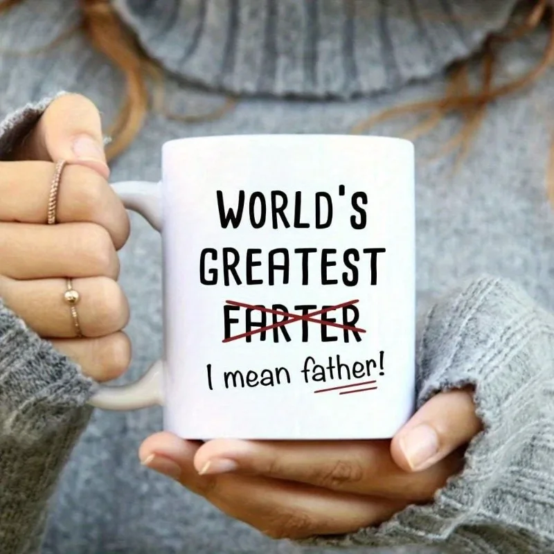 Humorous Ceramic Coffee Mug 11oz Capacity for Hot and Cold Beverages Like Coffee Tea Cocoa Ideal Gift for Mother's Day Birthdays