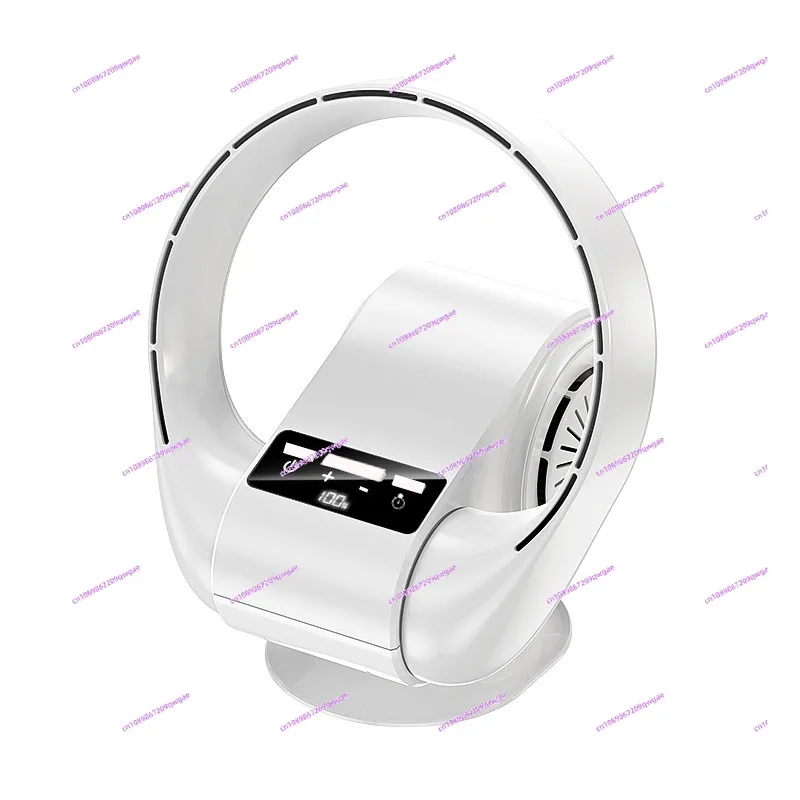 

Refrigeration desktop fan bladeless fan small air conditioner silent household mobile dormitory usb cooler