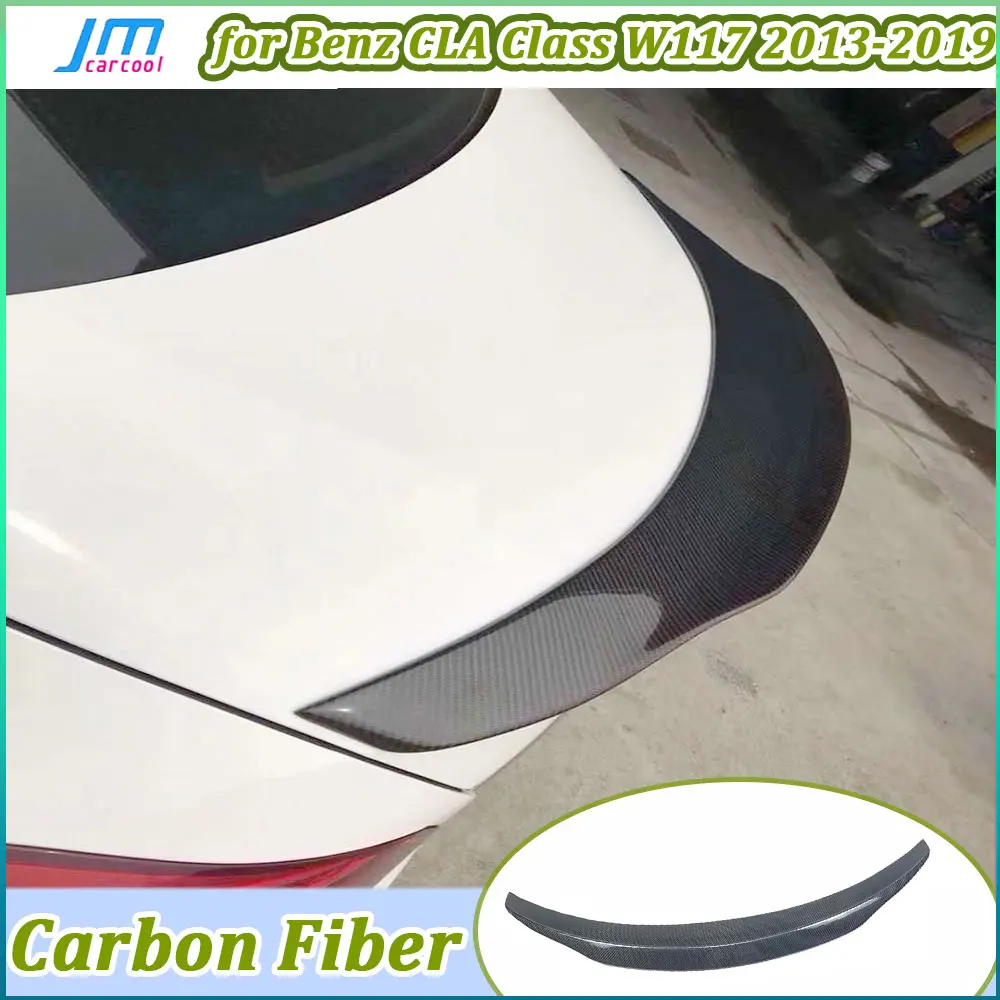 

Carbon fiber Rear Bumper Lip Spoiler for Benz CLA Class W117 CLA180 CLA200 CLA260 CLA45 For AMG 2013-2019 FRP Body Kits