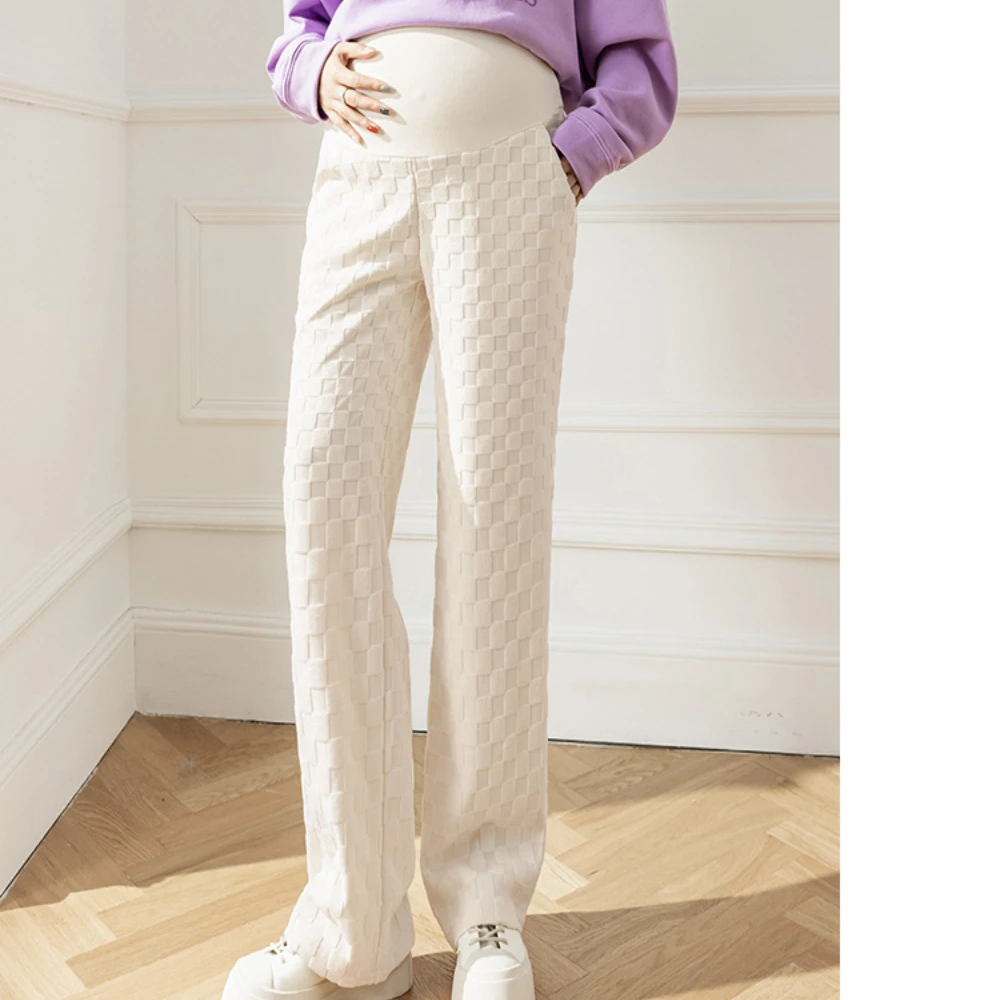 Maternity Pants Autumn Winter Loose Wide Leg Pants Elastic Waist Trousers pregnant women clothing Casual pregnancy Pants