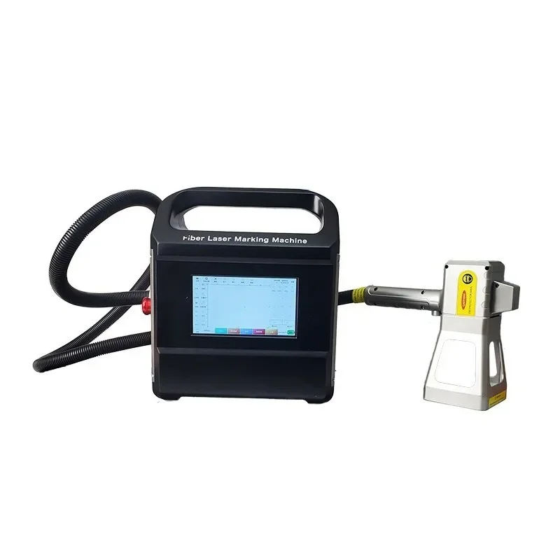 Portable Portable Coding Machine Small Optical Fiber Metal Engraving Marking Production Date Number