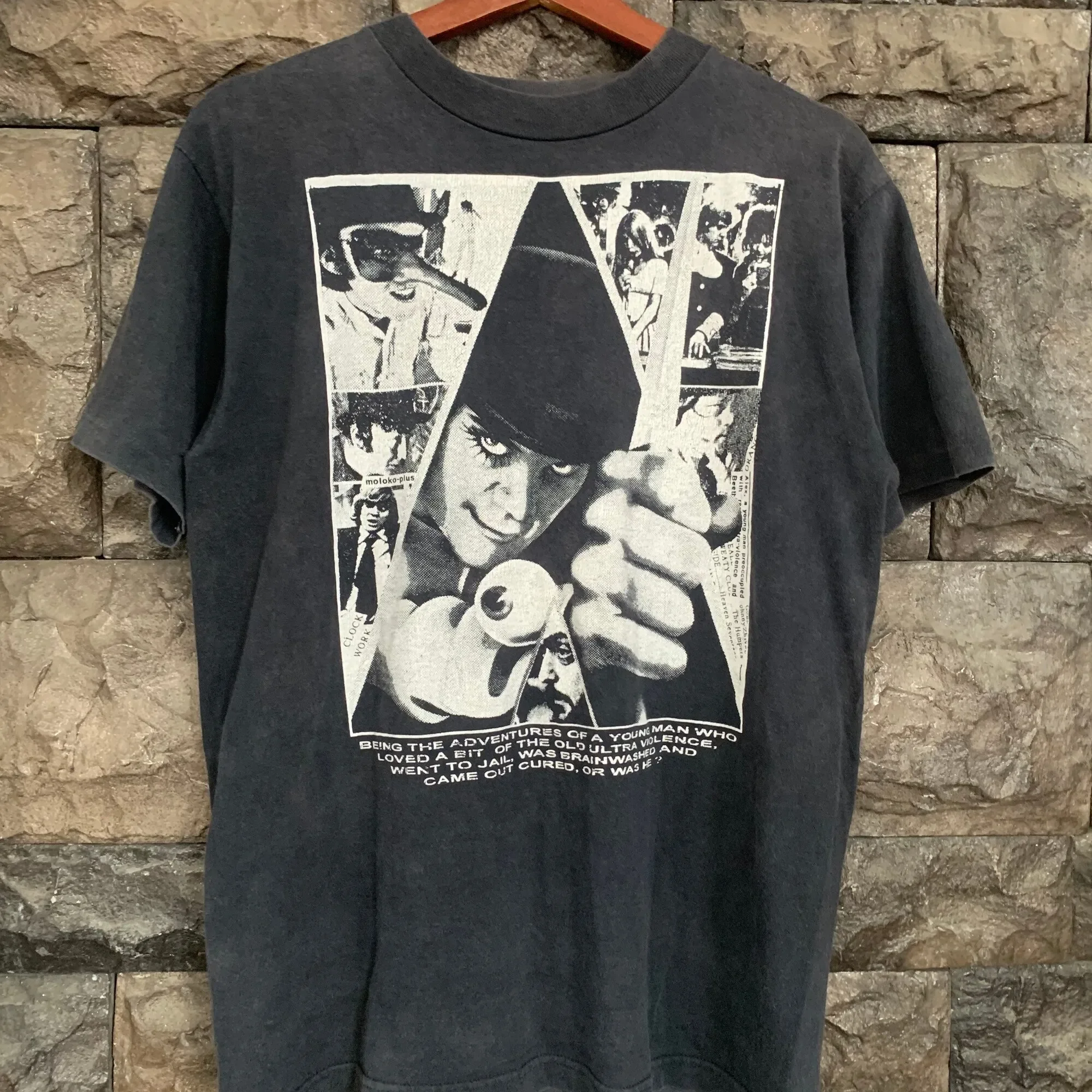 Vintage A Clockwork Orange Staxxnley Kubrick Mosquitohead Movie T Shirt