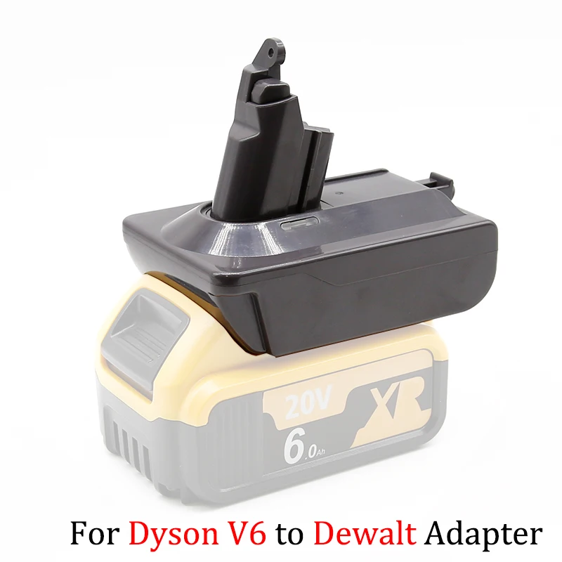Adapter für Makita/Dewalt/Milwauke 18 V Lithium-Batterie-Konverter für Dyson V6 V7 V8 Serie Staubsauger Werkzeug DC58/SV11/SV10
