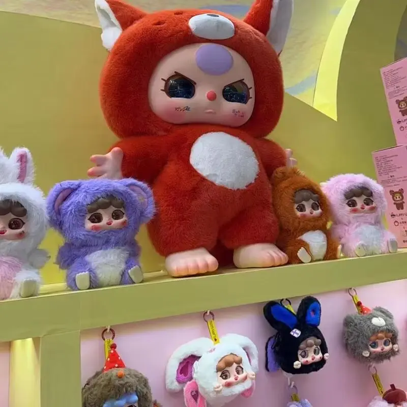 Auf Lager Baby Three 1000 % trendige Blindbox-Sammelfiguren, süße Spielzeuge, Geschenke für Mädchen, Urlaub, exklusive Überraschungsverpackung