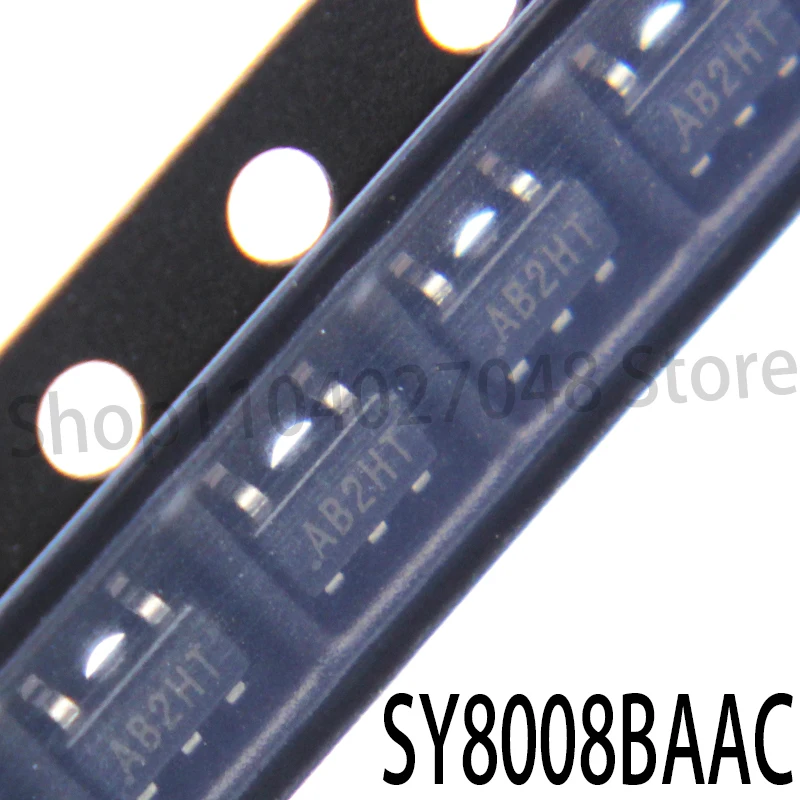 5PCS Brand new SY8008BAAC Silkscreen AB*** DC-DC regulator chip IC SMD SOT23-5