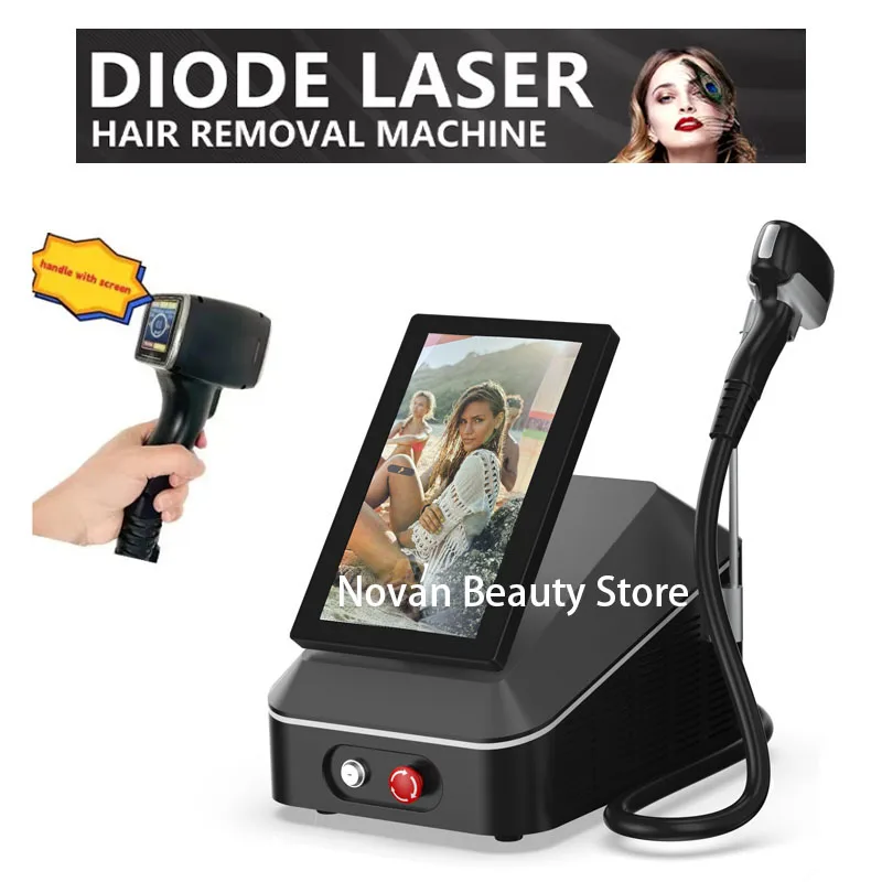 

2026 Портативный 808 4-волновый диодный лазер для постоянного удаления волос, быстрая депиляция, устройство для проникновения фоликул, устройство для омоложения кожи