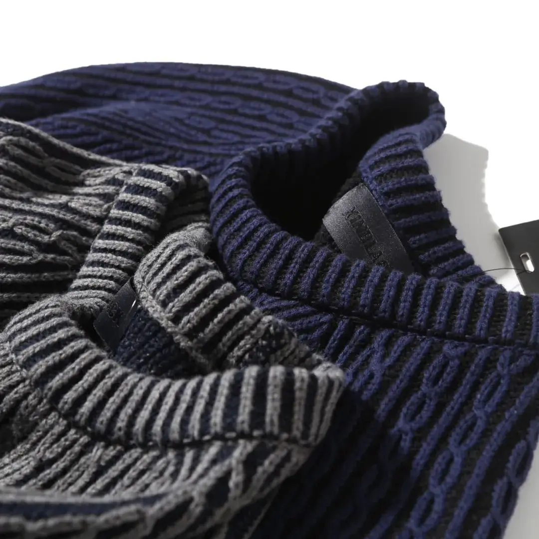 

Retro Japanese Style Thickened Knitwear round Neck Sweater High Density Yarn Men's Long Sleeve Fashion Urban Wear Spring 2026