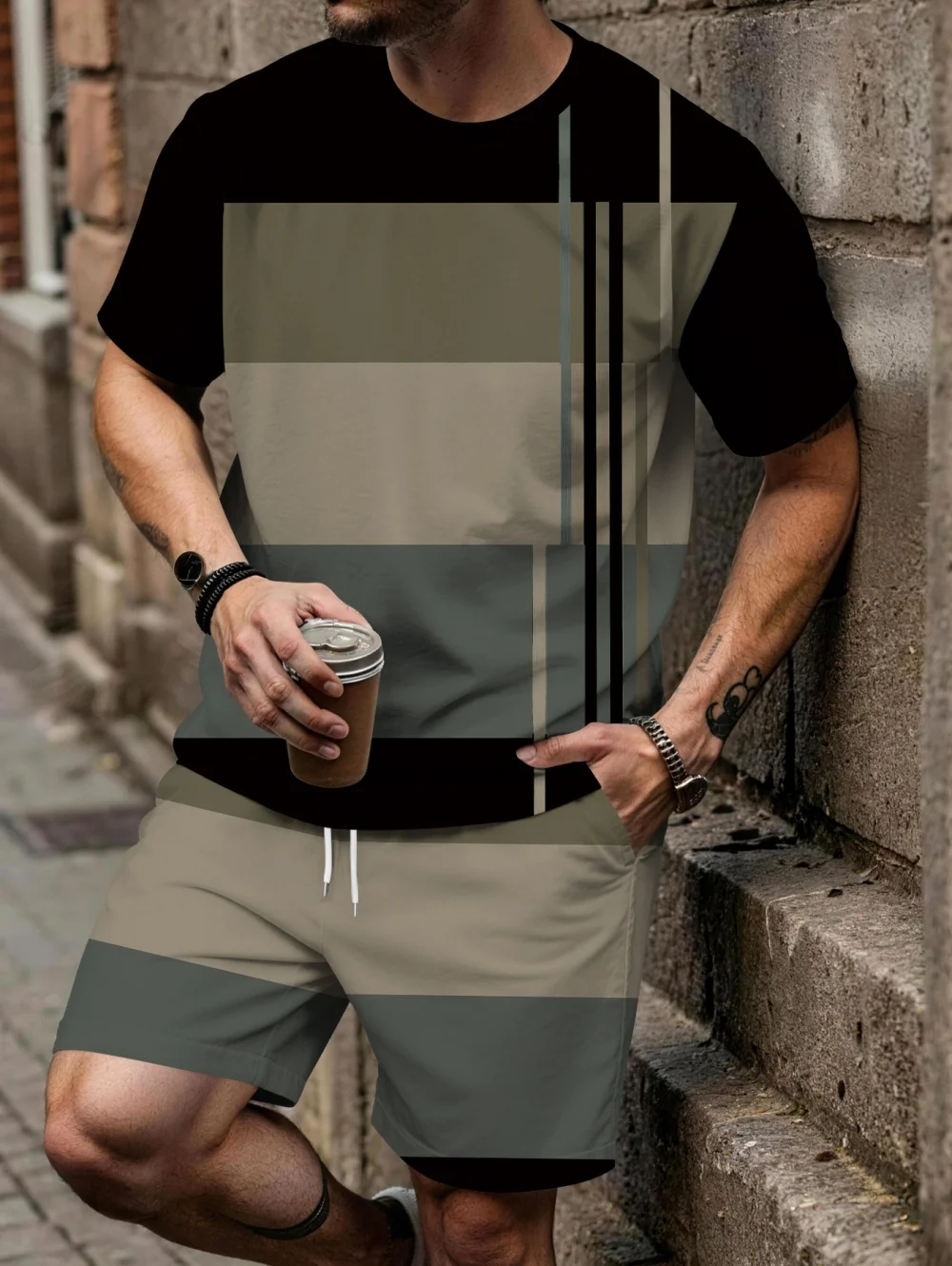 Thumbnail 2 - #25 Trending Mens Classic Striped T-Shirts Right Now