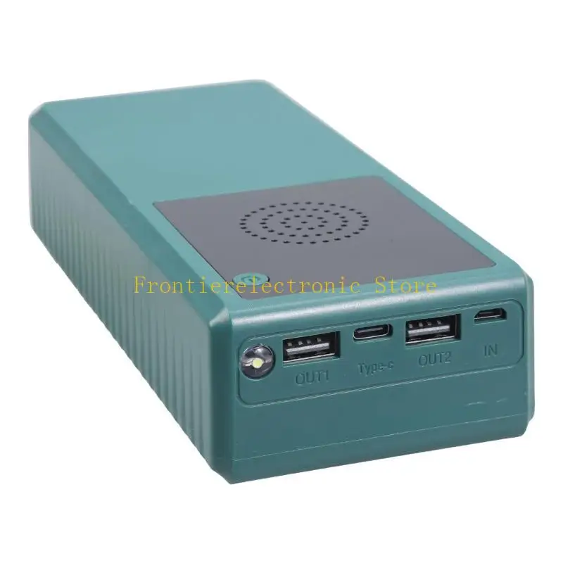 G8DB Ultra‑Large Capacity DIY Box with Urgency Light Portable Cases Box Outside Power Supply