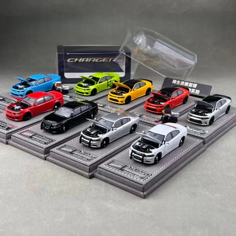 

Elite Collectibles 1:64 Dodge Warhorse die-cast alloy car model, boys' holiday gift toy, adult collectible ornament.