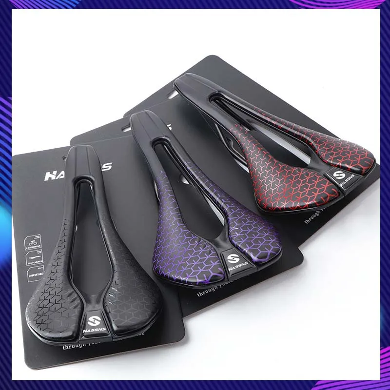 

Bicycle Saddle SD205 Lightweight Hollow Saddle Soft Comfortable Breathable For Mountain Bike Road Bike Cycling Bicycle Part Gift