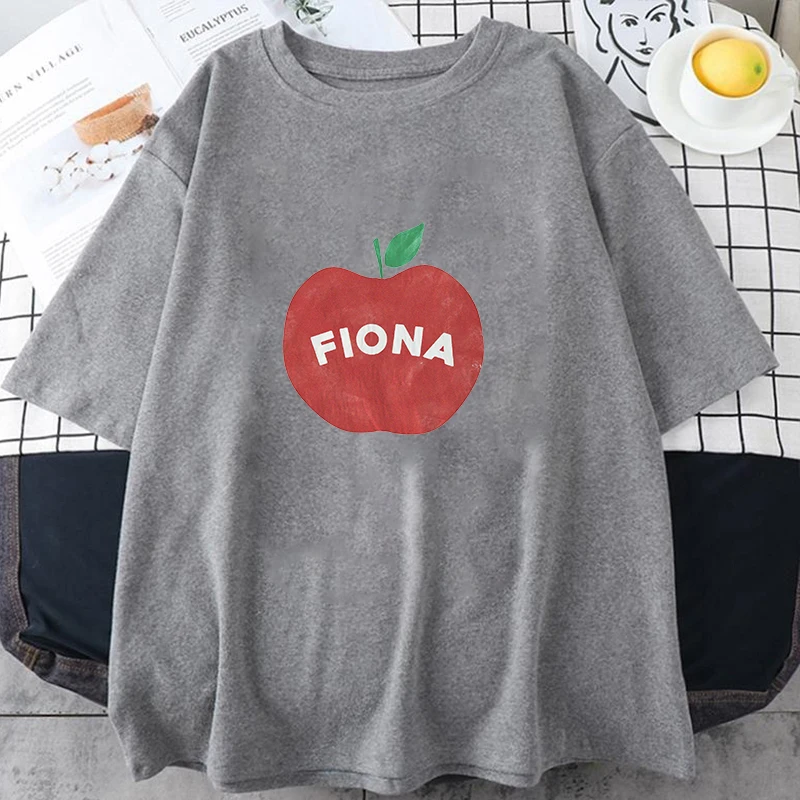 Fashion Fiona Apple Print T-shirt Men Women T Shirt Soft Print Top Unisex Tee Clothing Casual O-neck Short Sleeve Street T-shirt