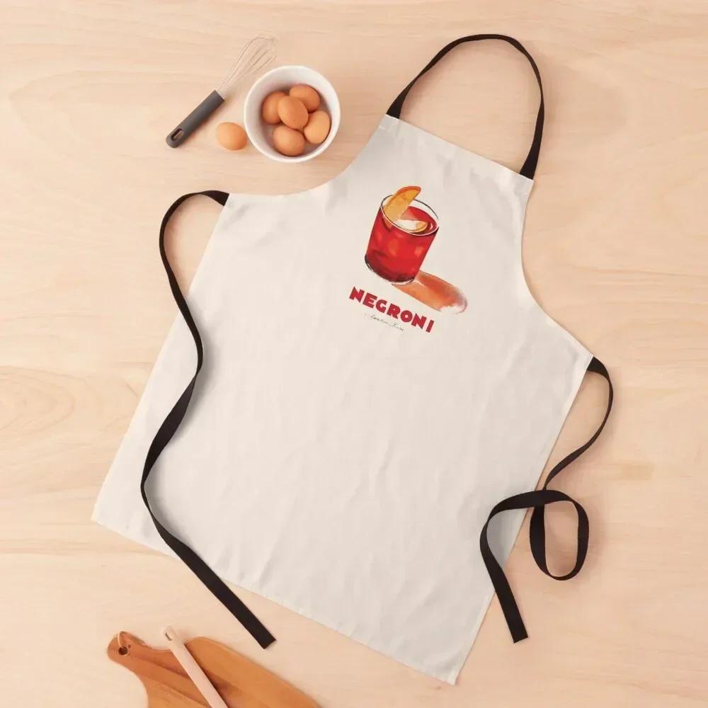 

Negroni Cocktail Apron Kitchen Items For Home Bib For Kitchen professional hairdressing Chef Uniform Apron