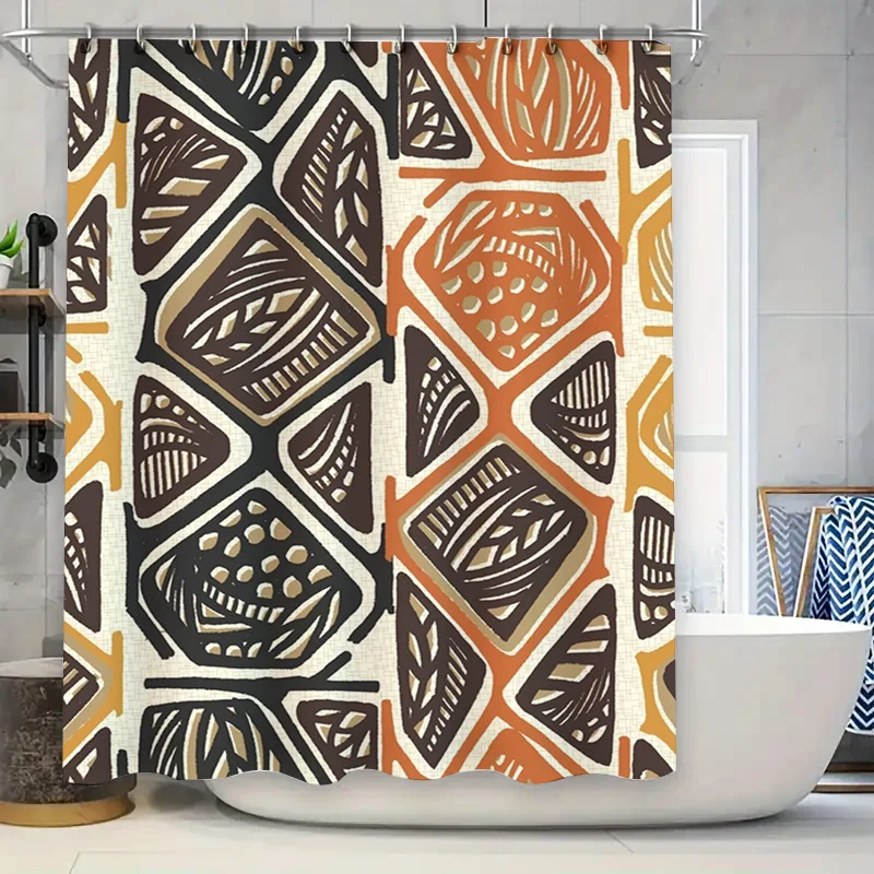 

Яркая фиолетово-зеленая занавеска для душа с цветком: украшения для ванной комнаты с рисунком для украшения дома в ванных комнате Unbleach