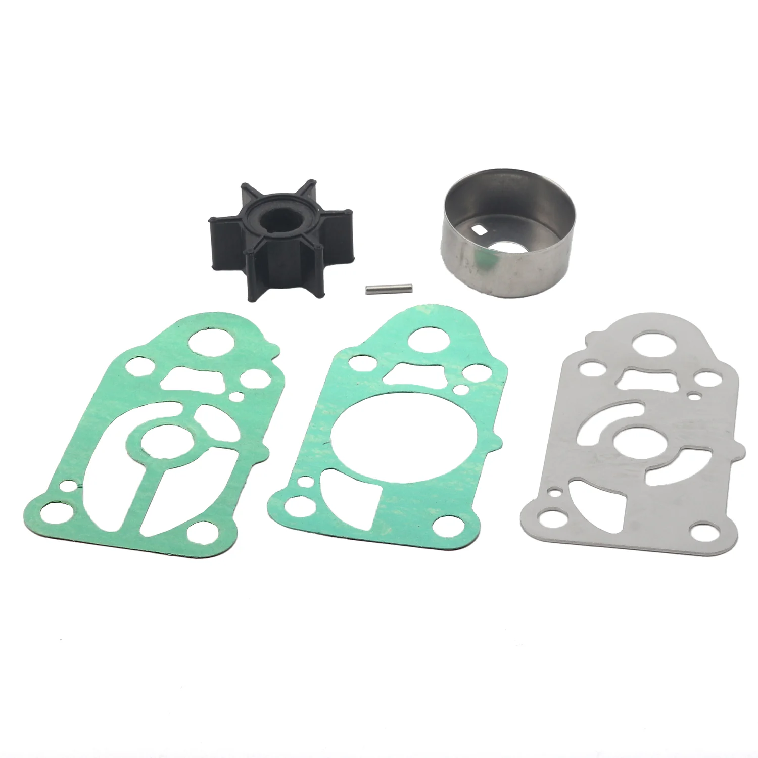 

8M0080264 889246A16 Replace for Mercury Mariner 2.5 3.3 3.5 HP Outboard Water Pump Impeller Repair Service Kit Engine