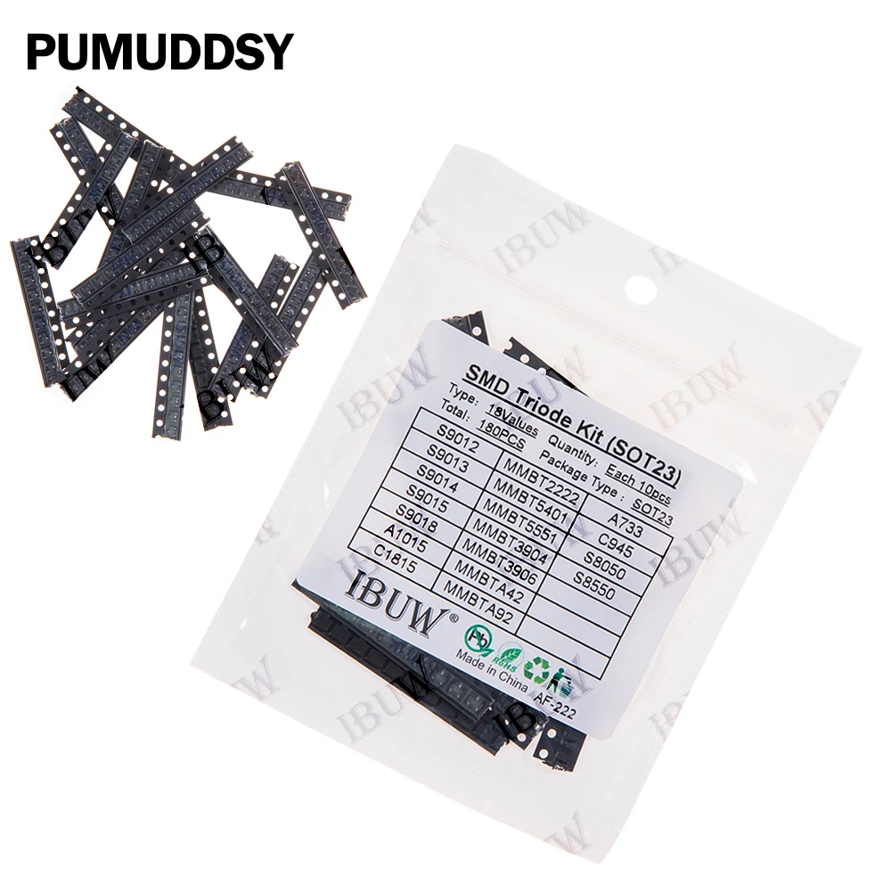 18Values 180PCS Smd…