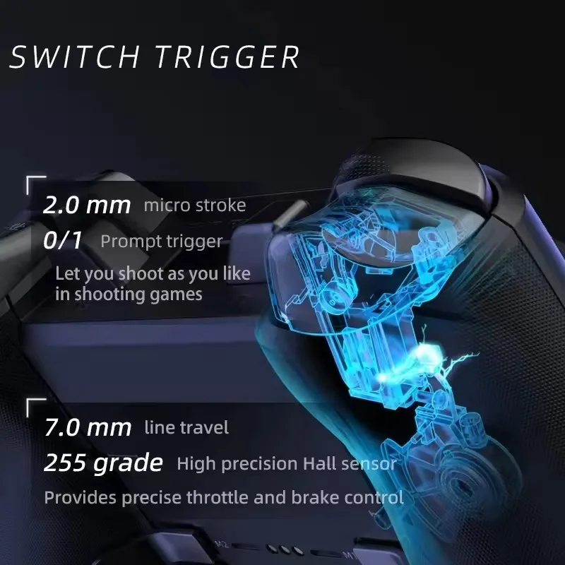 Zd O+Ausgezeichneter Gaming-Controller Elite Modular Sensory Rgb Switch Telefon Bluetooth-Controller Ns Tablet Steam anpassbar