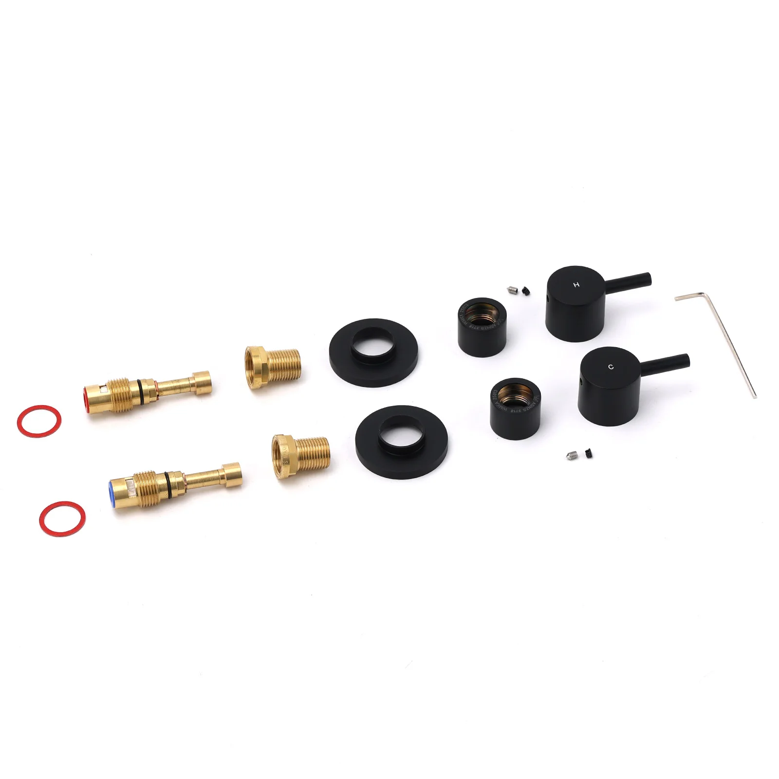 **Sydney Stock** KYLINS 2 In 1 Shower Set Round 8/10/12'' Rain Shower Head Sliding Rail Diverter DIY Matt Black WELS WaterMark