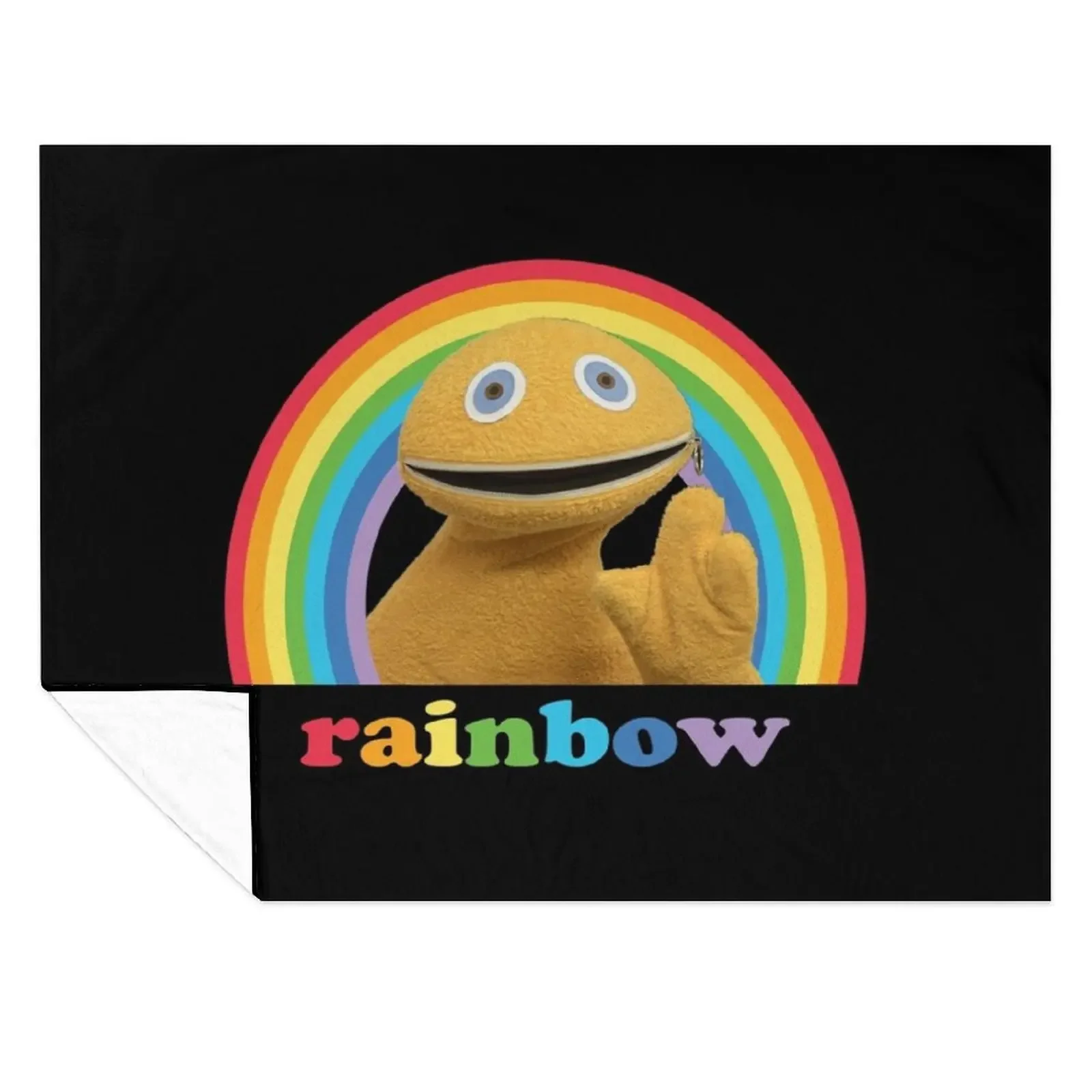 

Zippy, rainbow Throw Blanket Loose Luxury Brand Luxury Throw Soft Blankets