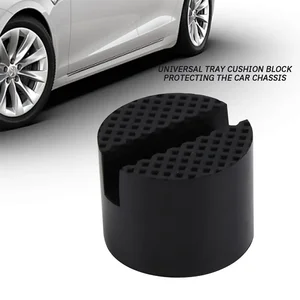 Universal Jack Gummi -Pad -Stütze, langlebig, wölbende, geschlitzte Autospur, Adapter -Sockelboden, Gummi -Pad -Umfrage, 1PC 10 Hauptverkaufskissen Gummi - №2