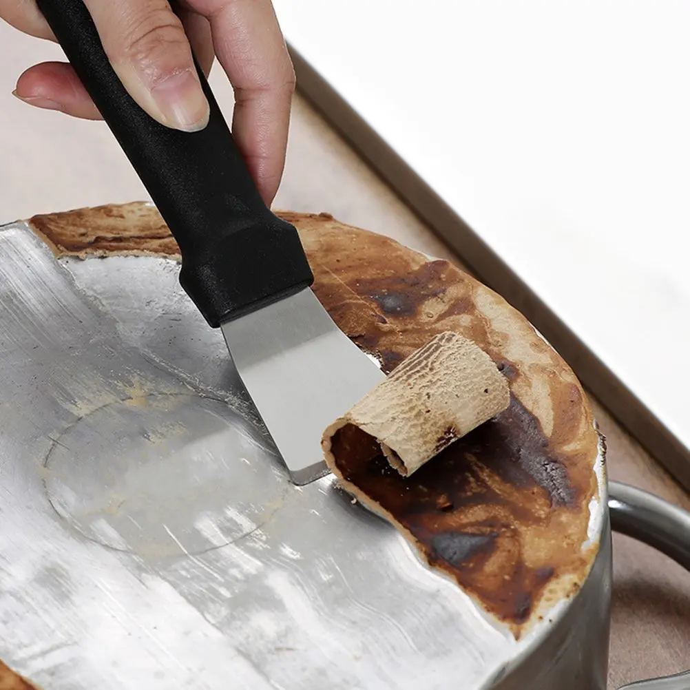 Multi-functional Shovel Thickened Stainless Steel Long Handle Shovel Kitchen Cleaning Tool Household Shovel for Scraping Dust