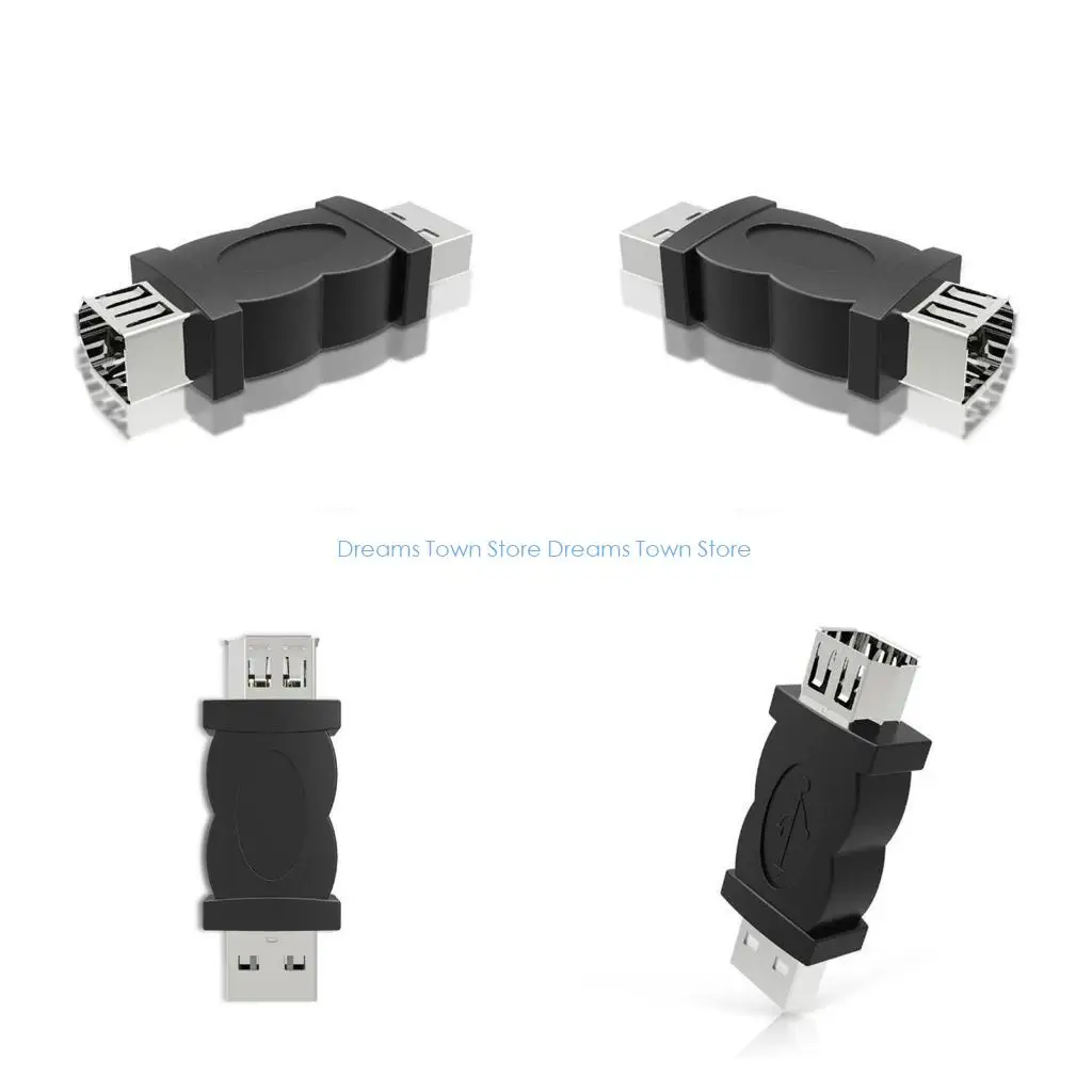 HX6A Firewires IEEE1394 6Pin Female to USB Male Adapter for Seamlessly Device Integration Digital Camera Firewires Connectors