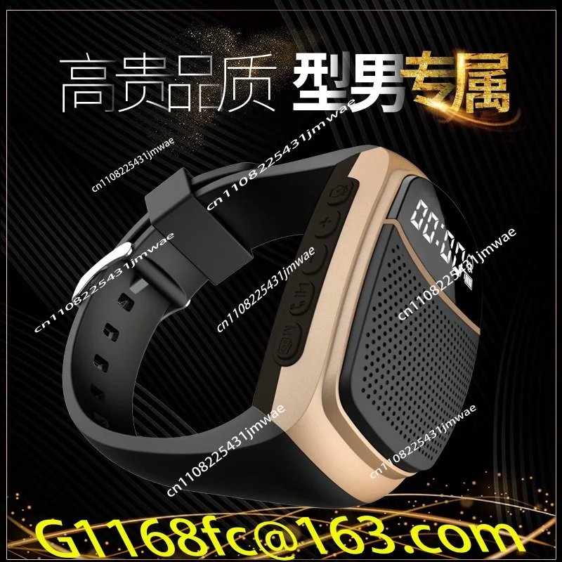 New B90 Wrist Wireless Bluetooth Audio Watch Selfie Player Outdoor Sports Strap Display Hands-Free Calling