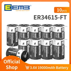 Bateria EEB 3,6 V w rozmiarze D er34615-ft bateria litowa z pinem FT 19000 mAh bez możliwości ładowania do baterii PLC