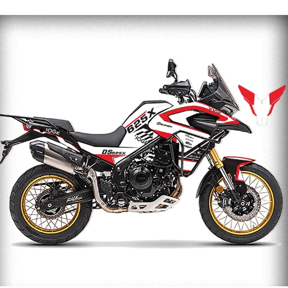 DS625X Waterproof scratch-resistant Paint protection stickers For VOGE DSX625 625DSX Accessories Full-body protective decal kit