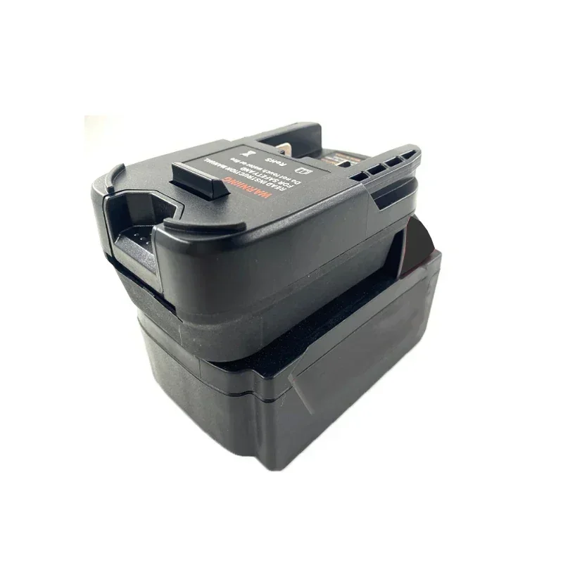 Adaptador de bateria para Dewalt, Milwaukee Li-Ion Bateria Converter para Ridgid/AEG, 18V Ferramenta, furadeira elétrica, fácil de usar, DM18AR