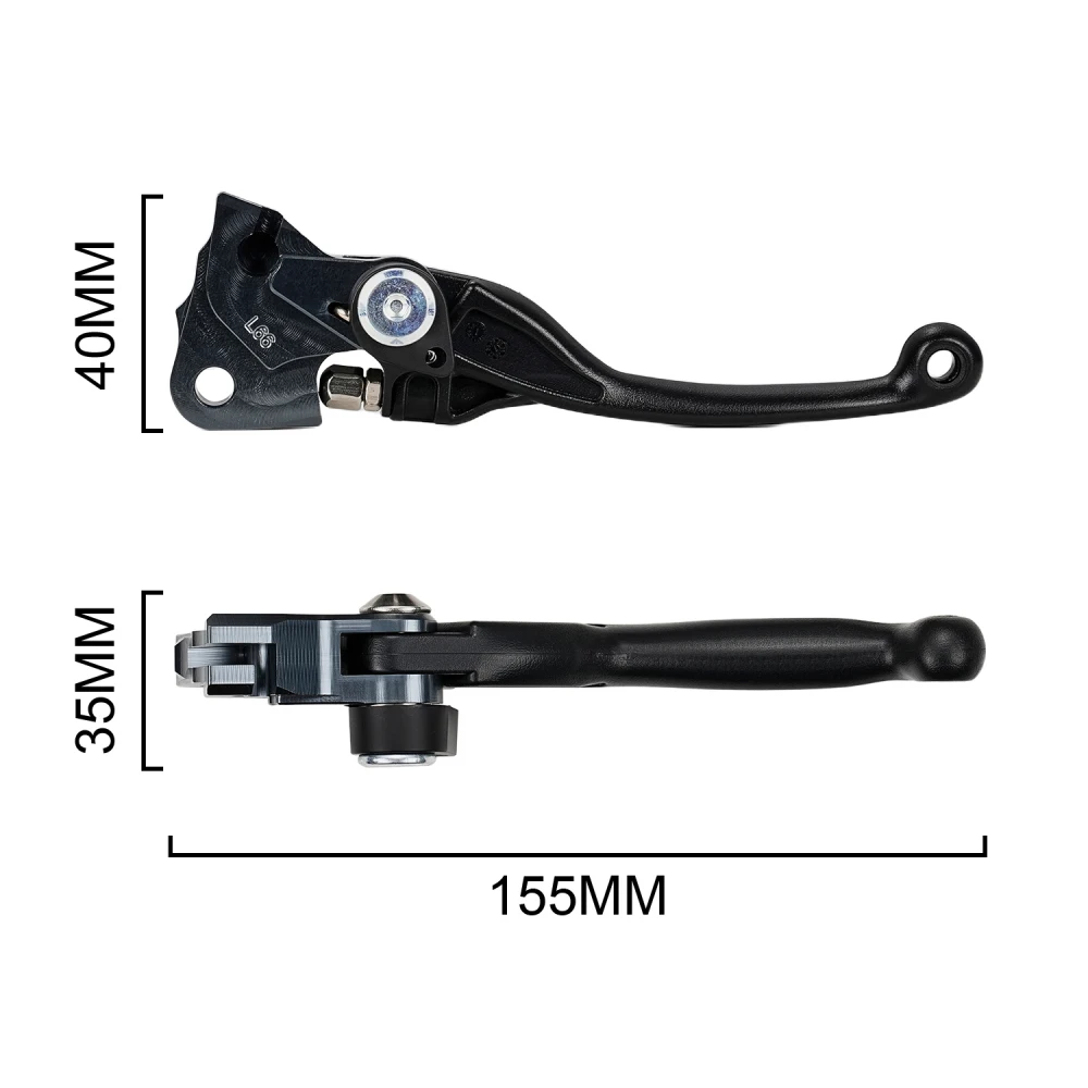 CNC Clutch Brake Levers Motorcycles Parts For YAMAHA YZ125 YZ125X YZ250 YZ250X YZ250F YZ250FX  YZ450F YZ450FX WR250F WR450F