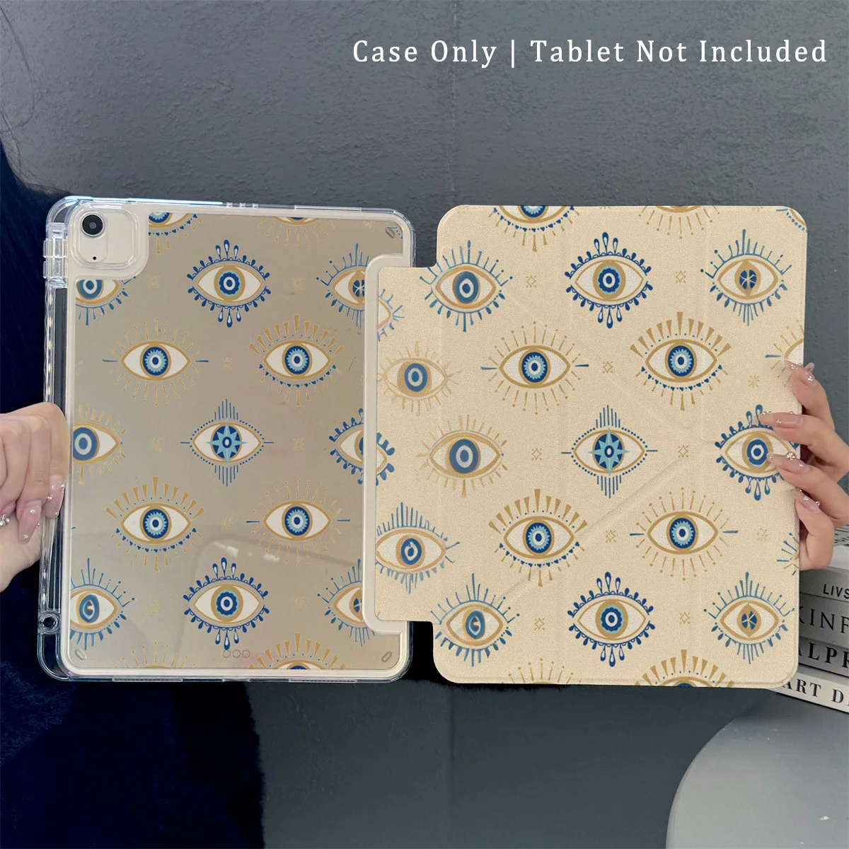 

Чехол для iPad, Smart Case, совместимый с iPad Air 6, Air 5,4, и совместим с iPad 10. — совместим с iPad Pro 2024.