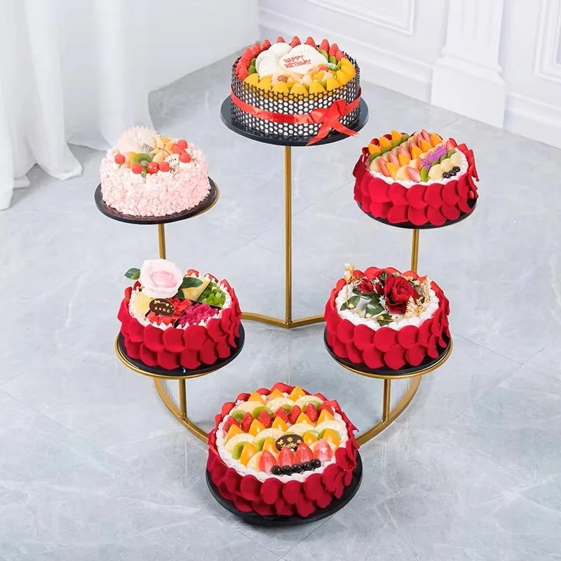 New custom dessert display stand paper cupcake display stand hotel wedding and bakery decoratio