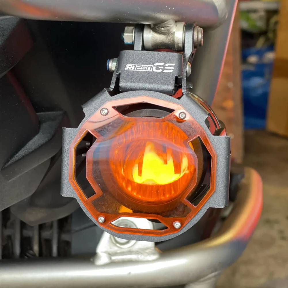

For BMW R1250RS G310R S1000XR S1000RR R1250GS Adventure F850GS R1200GS F800 F750GS Flipable Fog Light Protector Guard Lamp Cover