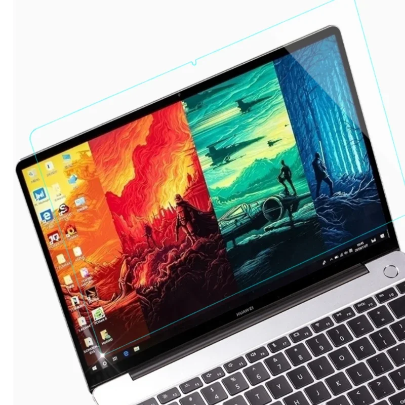 Laptop Displays chutz folie für Huawei Mat ebook 13 Blends chutz Staub kratz feste transparente Schutz folie zum Schutz Ihrer Augen