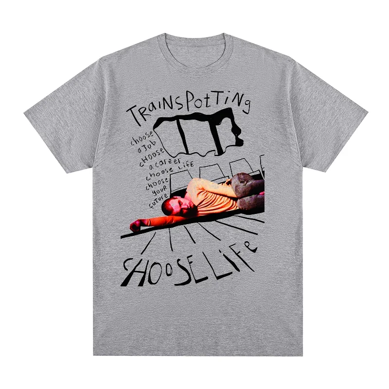 2026 Trainspotting Vintage T-shirt Creative Birthday Gifts Streetwear Y2k Hip Hop T Shirt New TEE TSHIRT Womens Tops